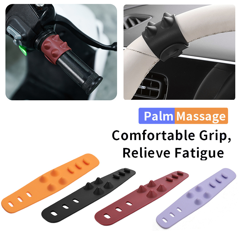 Car Accessories Limassol - 실리콘 스티어링 휠 마사지 밴드 센터