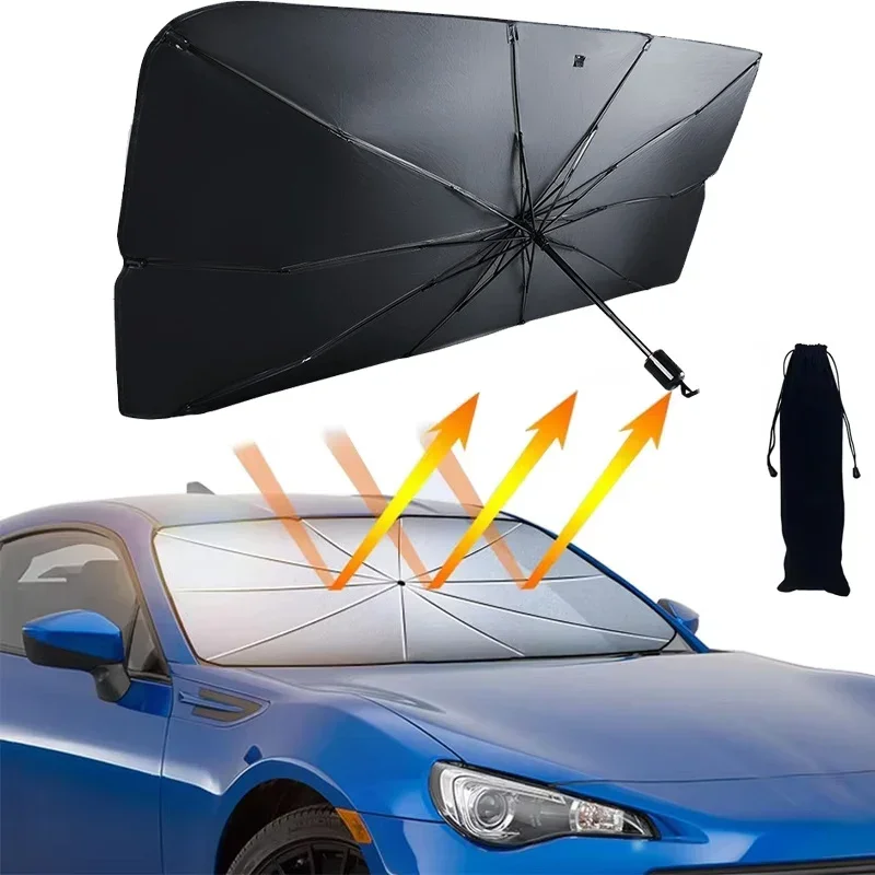 Windshield Sun Shade - 자동차 앞유리 차양막 접이식 우산형 햇빛