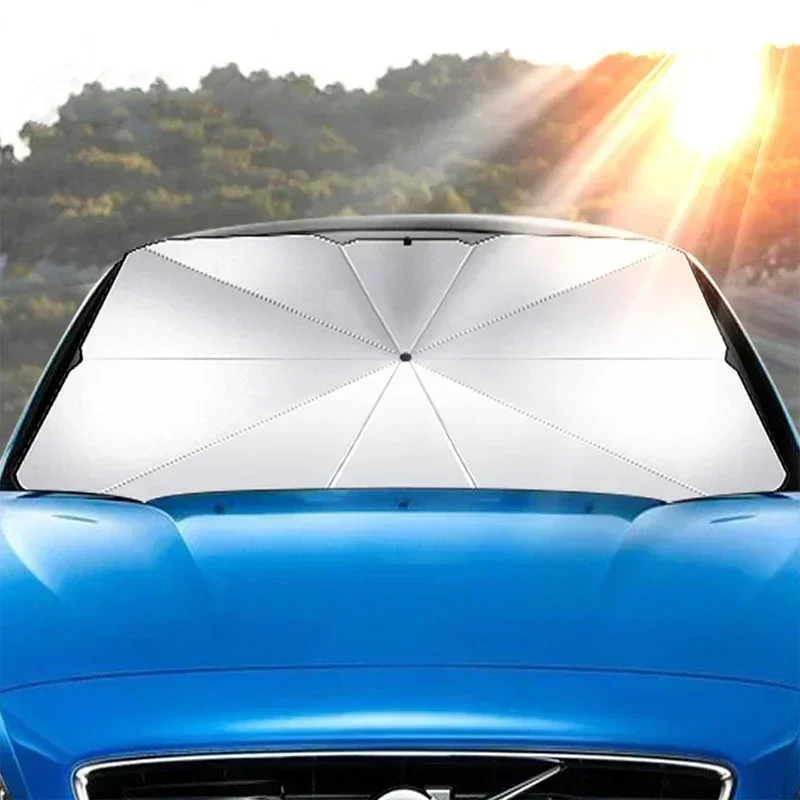 Windshield Sun Shade - 휴대용 차량용 앞유리 차양막 자외선 차단