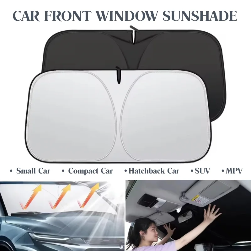 새로운 여름용 자동차 앞유리 차양막 햇빛 가리개 접이식 - Windshield Sun Shade 리뷰 및 가격