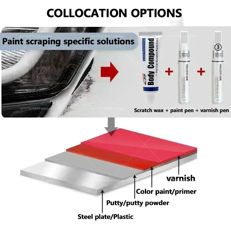 시트로엥 C3/C3 Aircross 자동차 페인트 페인 - Car Scratch Remover Pen 리뷰 및 가격