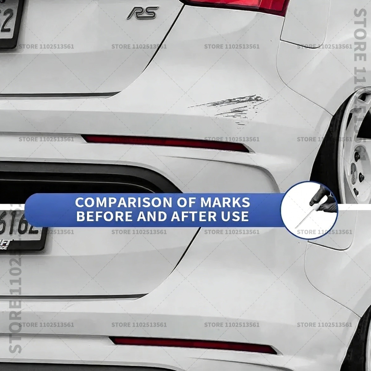 MG 모터 MG 5 5 EV 코스믹 실버 레드 펄 화이 - Car Scratch Remover Pen 리뷰 및 가격