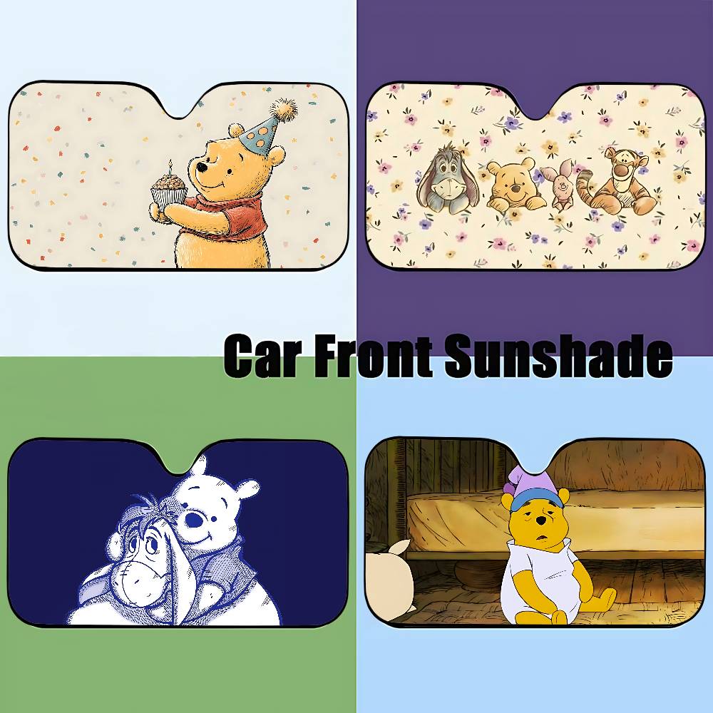 귀여운 W-위니 더 P-Pooh-S Kawaii 스타일 - Windshield Sun Shade 리뷰 및 가격