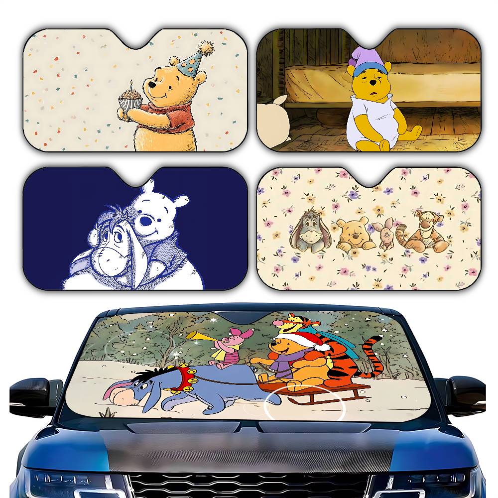 귀여운 W-위니 더 P-Pooh-S Kawaii 스타일 - Windshield Sun Shade 리뷰 및 가격