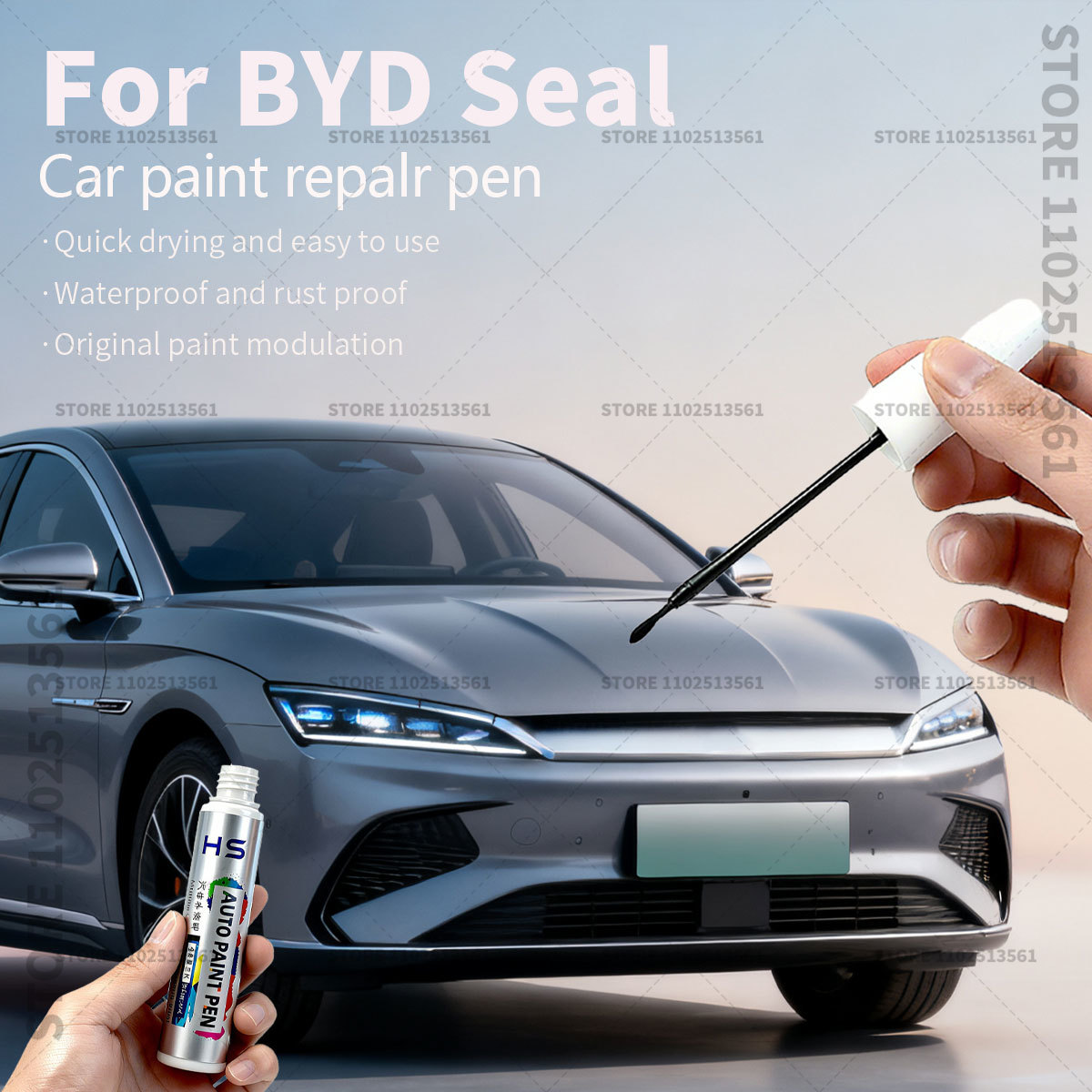 BYD 씰 터치업 스크래치 제거용 자동차 페인트 수리  - Car Scratch Remover Pen 리뷰 및 가격