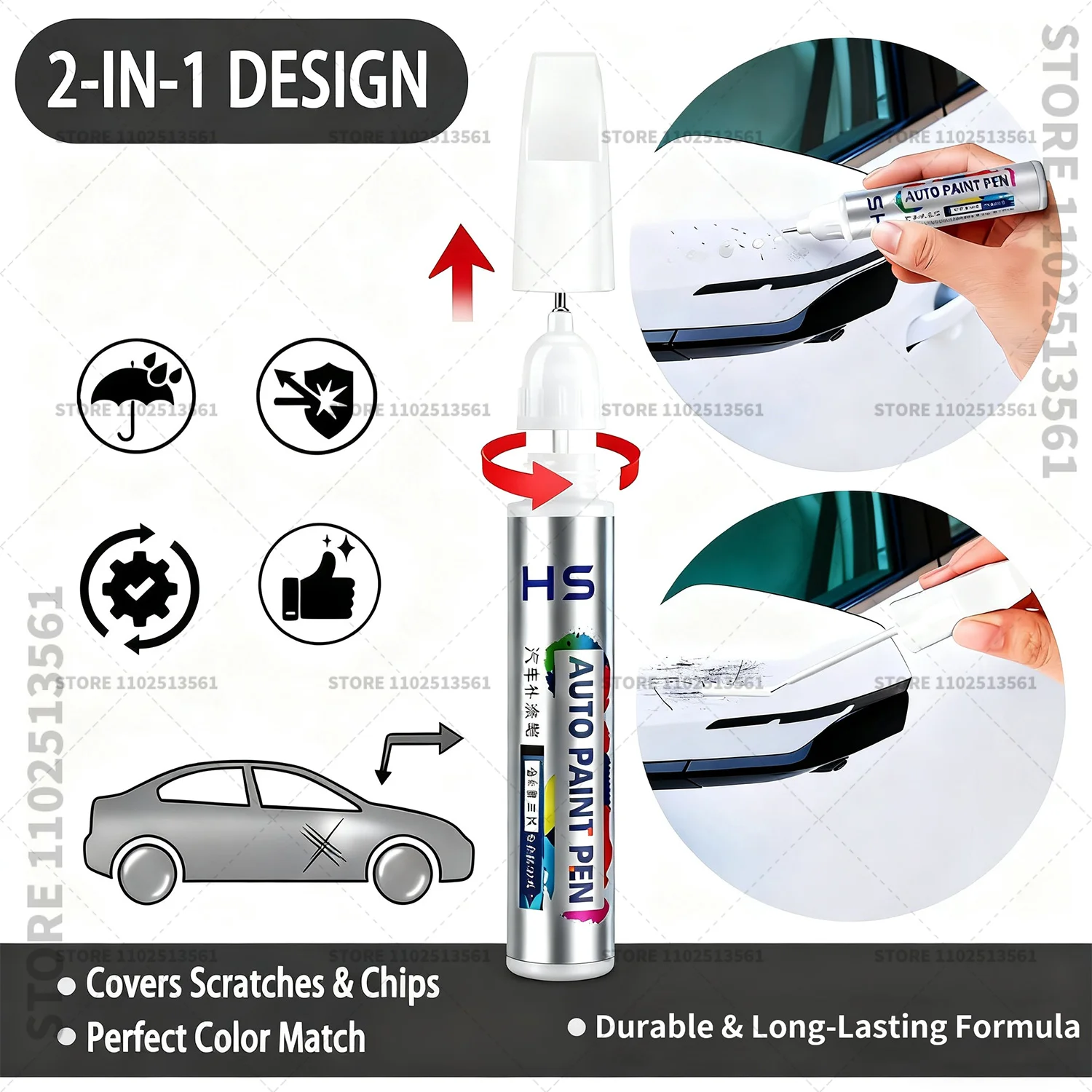 BYD 씰 터치업 스크래치 제거용 자동차 페인트 수리  - Car Scratch Remover Pen 리뷰 및 가격