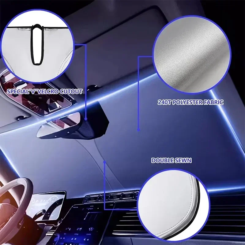 차량 앞유리 차양막 자외선 차단 햇빛 가리개 앞유리 바 - Windshield Sun Shade 리뷰 및 가격